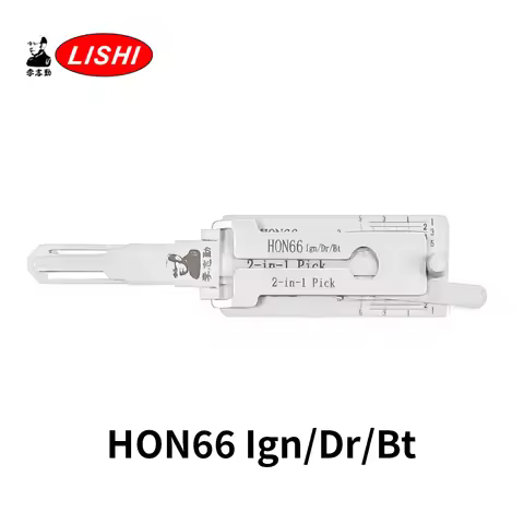 lishi 2 in 1 tool HON66 Ign/Dr/Bt
