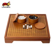 [LAHOMIA] 2 in 1 Chess Go Playing Board Classic Go Playing Surface and Chess Board Set Double-Sided 