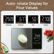 Digital Kitchen Scale 5kg Smart Food Calories Calculator Nutrition Stainless Steel Kitchen Scale Sma