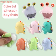 YOUR  Cartoon Dinosaur Squeeze Bubble Monster Stress Relief Toy Keychain Squeeze Pinch Ball Squishy Toy PETS