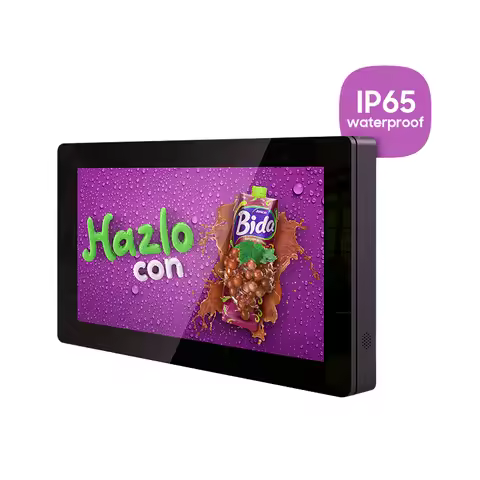 High Brightness 3000nit Outdoor IP65 Waterproof TV Wall Mounted Digital Signage Advertising Screen L