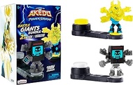 Akedo Legends of Power Storm - Giants Bundle Pack - 2 Giants Battling Warriors - Thoraxis VS Screenshot 2.0 with Double Strike Armor and 2 Button Bash Controllers in The one Pack, Multicolor (15200)
