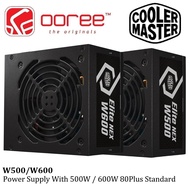 COOLER MASTER ELITE NEX WHITE W500 (500W) / W600 (600W) 230V POWER SUPPLY 80 PLUS STANDARD - PSU - A