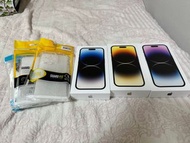 korean iphone 14 pro  (全新未拆) gold, silver, deep purple