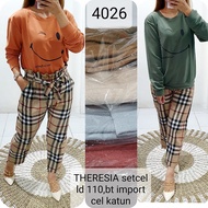 SETELAN JALAN THERESIA IMPORT MOTIF SMILE BY BENEVA [M29083]