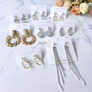 [READY] K-drama PENTHOUSE Drakor Korean Drama Diamond Tassel Luxury Premium Earrings