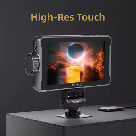 VILTROX DC-550 Pro Portable Monitor 5.5' 1920x1080 4K Professional Monitors HDMI Touch Screen Field 