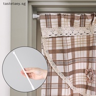 TT Adjustable Curtain Rod Metal Curtain Rod Holder Without Drilling Curtain Stick Shower Rod Wardrobe  Extendable Stick TT