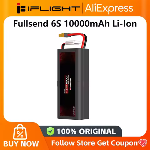 IFLIGHT Fullsend 6S 10000mAh Li-Ion Battery for Chimera7 Pro V2 Helion 10 SH CineLR 7 O4 Long Range4