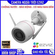 Ezviz C3TN 3MP waterproof Camera, night color vision, motion detection, lighting, siren, 2-way conve