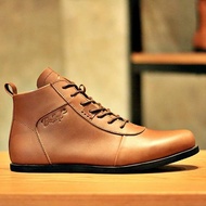 ERUDITE brown - GENUINE LEATHER MEN'S BOOTS - ORIGINAL FROM BRADLEYS FOOTWEAR
