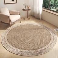 Round Kids Play Mat Soft Non-Slip Nursery Rug Crawling Carpet for Bedroom Living Room Birthday Decor