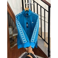 Tracktop Jacket K4P444 Lightbiru Apk White Loto Fultag Material