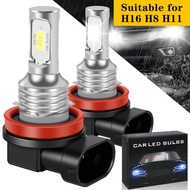 2Pcs LED Headlight Bulbs 6000K 7000LM LED Fog Light Bulbs Waterproof Headlight Bulb Compatible with 