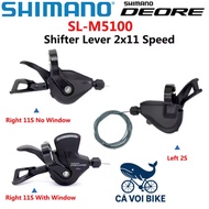 Shimano Deore M5100 2×11 speed Shifter, SHIMANO SL-M5100 2x11 speed Shifter, Shimano Deore 2x11 Bicy