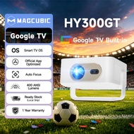 Magcubic HY300GT Projector Auto Focus 400ANSI WiFi5 Official Netflix Google TV Smart System Home Cin