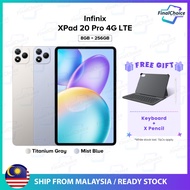Infinix XPad 20 Pro 4G LTE/X1201 (8GB+256GB) Original Infinix Malaysia Warranty + Free Gift