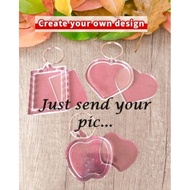 Custom Gambar Keychain