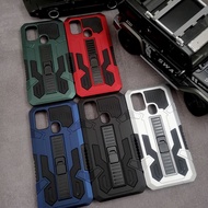 Realme 7i - C17 Vanguard Army Armor Case Vertical Stand Shockproof
