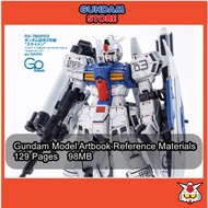Gundam 0083 Series Model Figure Artbook Painting Color Reference Materials