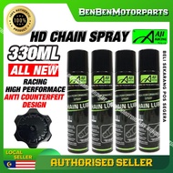 AJI RACING Chain Lube Spray 330ML #Minyak Rantai AJI Racing Heavy Duty Chain Lube Spray 1 Bottle 330