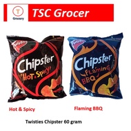 Twisties Chipster Hot & Spicy / Flaming BBQ 60gram