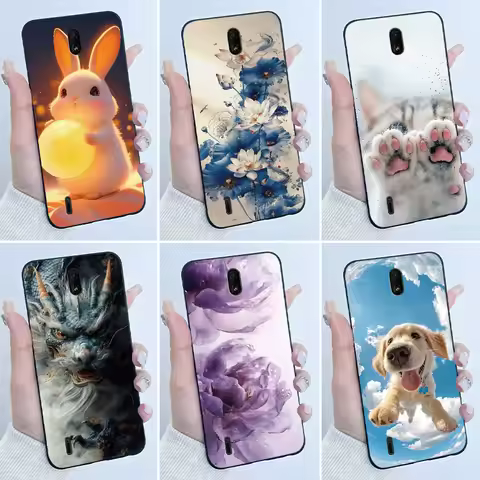 For Nokia C1 C1 Plus C2 Case Luxury Cute Cool Boys Girls Soft Silicone Full Protection Cover For Nok