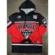 Raiders Longsleeve Hoodie Motorcycle Jersey Quick-dry Technology