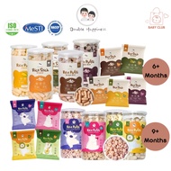 Double happiness Rice Stick for Baby, Baby Rice Puff, Baby Biscuit, baby food