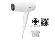Philips Hair Dryer  ไดร์เป่าผม  รุ่น BHD500/00  สีขาว กำลังไฟ 2100W รับประกัน 2 ปี