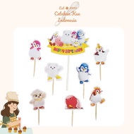 {CKI} Badanamu Paper Cake Topper