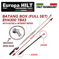 【HANDLE SET】EUROPA HILT BATANG BOX EH4300 - BRUSH CUTTER BOX FULL SET or WITHOUT OUTER -- BATANG MES