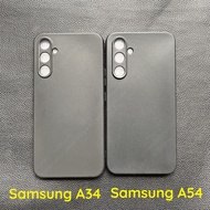 Black Flexible Samsung A34 / A54 Case Protects Oranges Durable And Beautiful