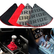 JDM Bride in Canvas Style Gear Shift Knob Cover Shoe Racing Universal Gear Shift Knob Collar Cover