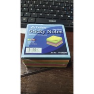 654 colorful label post it 3x3