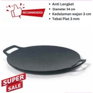 [WS] Grill Pan Multipurpose Non-Stick Frying Pan 34cm