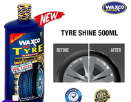 Waxco tire shine high gloss Nano Tech Tyre Shine HI - Gloss Net 16.9 FL. OZ / 500ml