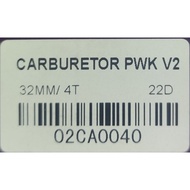uma racing 32mm carburettor pwkv2
