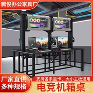 Internet Cafe Case Computer Internet Cafe with Lock Direct Supply Gaming Desk Table and Chair Anti-t