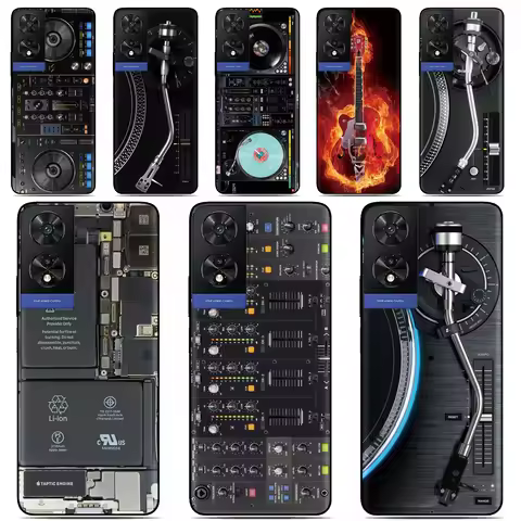 DJ Music Soft Phone Case For Nokia G60 G50 G42 C31 C30 8 5.3 8.3 2.4 6.2 7.2 5.4 C3 C100 C200 For iP
