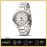 EQUATOR Jam Tangan Pria Seiko Classic Quartz Perpetual Stainless Steel