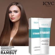 EELHOE Keratin Treatment Krim Pelurus Rambut Wanita Permanen Tanpa