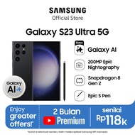 Samsung Galaxy S23 Ultra 12/256 GB Handphone AI 200MP Nightography Camera &amp; Snapdragon 8 Gen 2 (4nm) HP flagship Samsung Smartphone Android Garansi resmi