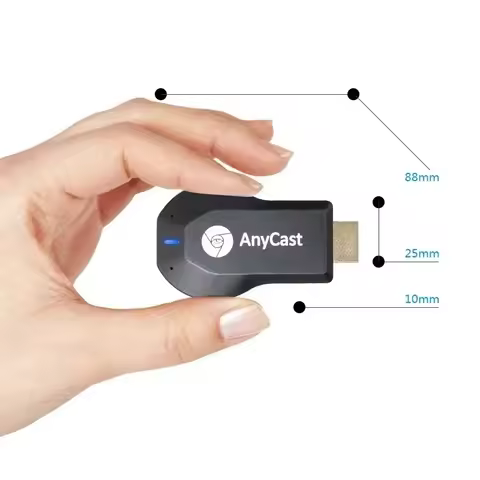 M4 PLUS TV Stick 1080P Wireless Receiver Display TV Dongle TV Stick for Apple Android Mobile Phone T