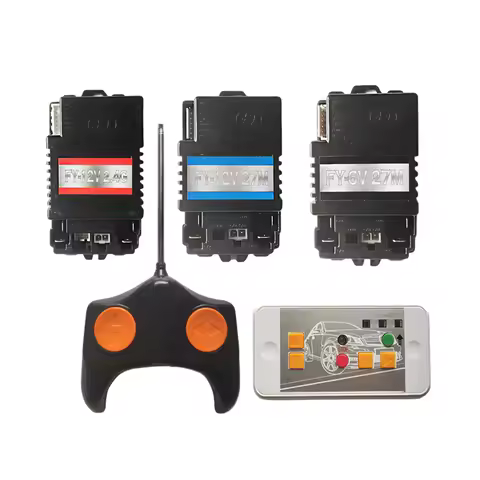 FY-6V27M FY-12V27M Child Electric Car Receiver 27mhz Remote Control FY-2.4G 12V Bluetooth Ride On Ve