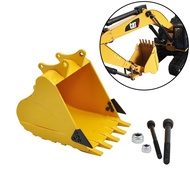Naik taraf Baldi Logam Penuh untuk Huina 580 23 Channel Excavator 1:14 RC Metal Excavator Parts