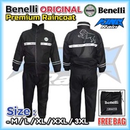 Benelli Raincoat ORIGINAL 2 Layer Waterproof Rain Coat Rain Suit Baju Hujan RFS150i RFS150 TNT135 VZ