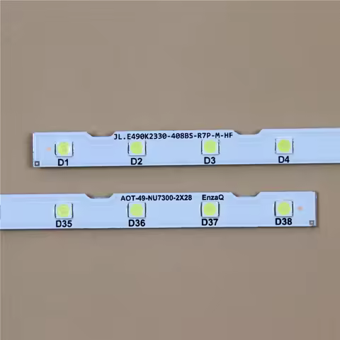 LED Backlight Strips For HG49AJ670 HG49NJ678 QE49Q67 UE49N5540 Bars AOT_49_NU7300_NU7100_2X38_3030C_