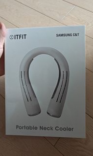三星掛頸風扇 便攜降溫器 全新 Samsung C&amp;T  ITFIT fan