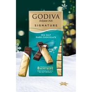 Godiva signature mini dark chocolate bars milk chocolate bars Godiva premium chocolate candy bars sh